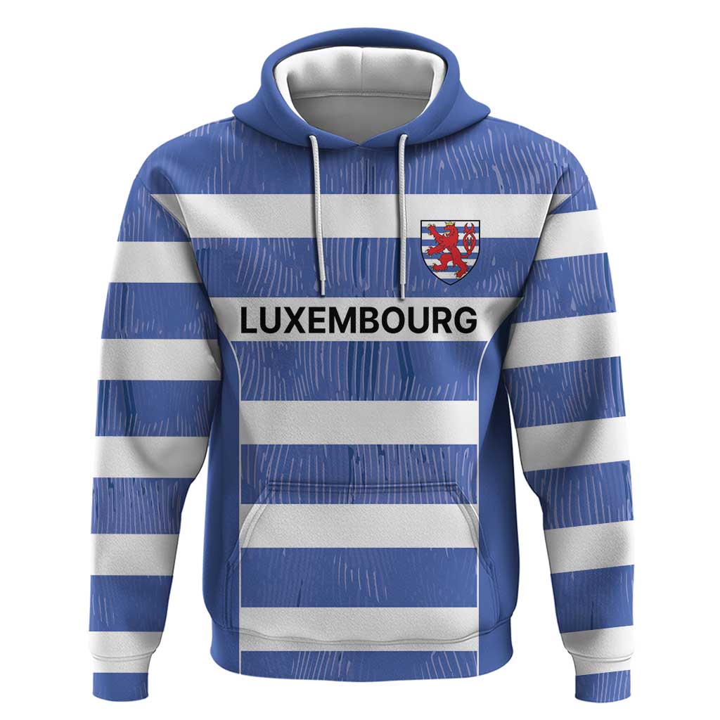 Luxembourg Rugby Custom Hoodie Motifs 1997 Vintage LT9