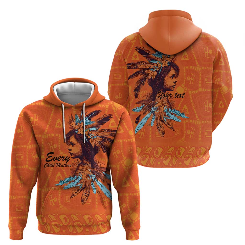 Awareness for Indigenous Orange Day Hoodie Canadian Indigenous Art LT9