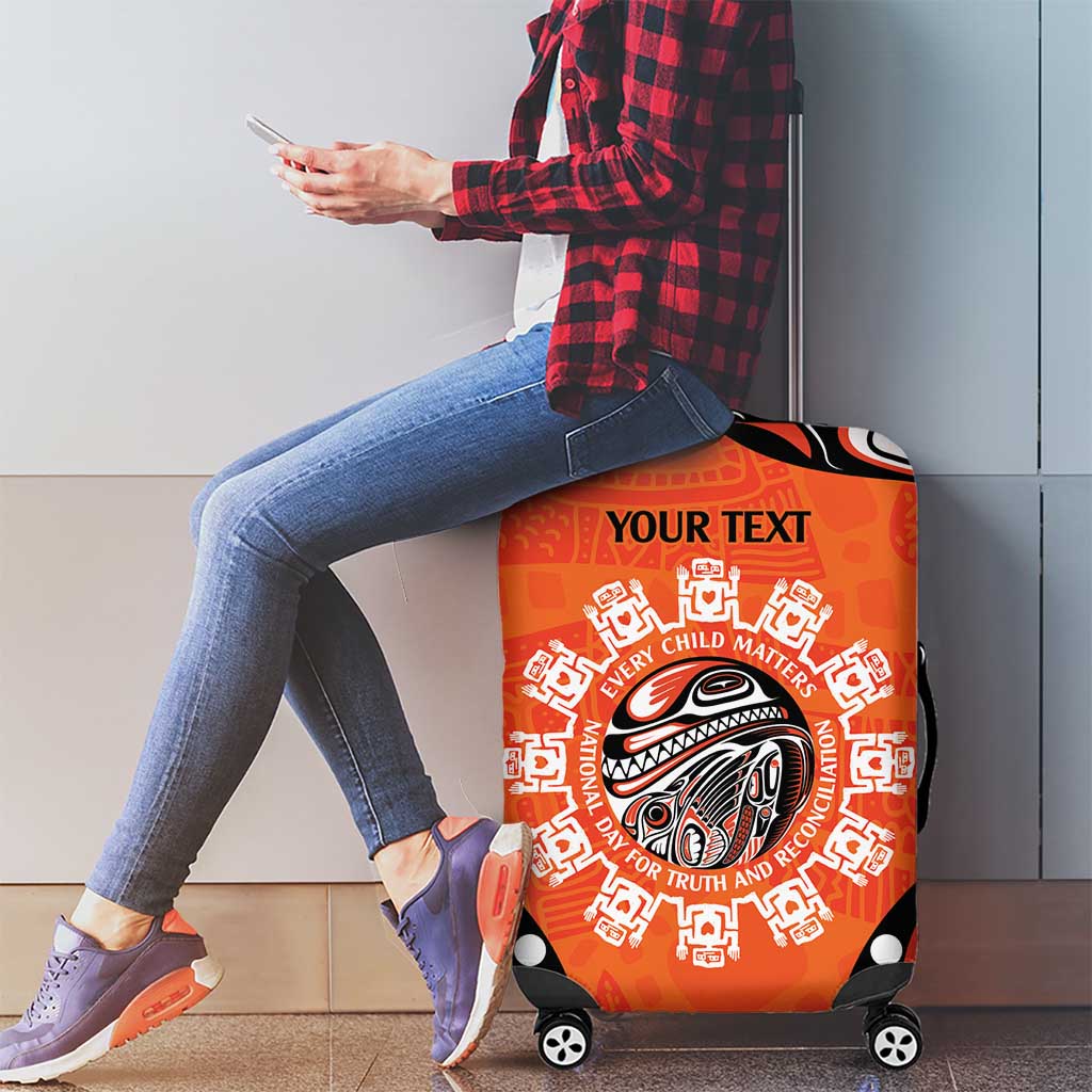 Awareness for Indigenous Orange Day Luggage Cover Kindness and Equality LT9