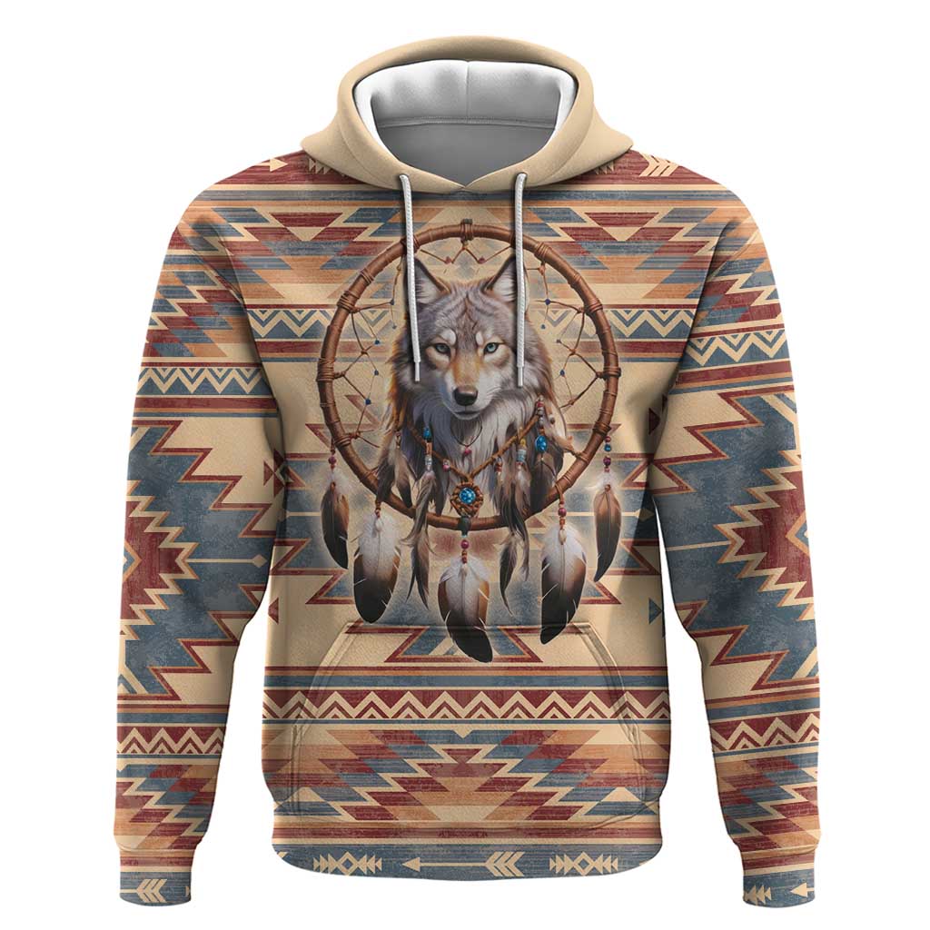 Indigenous Peoples Day Hoodie Native American Dream Catcher Wolf Tribal-inspired LT9