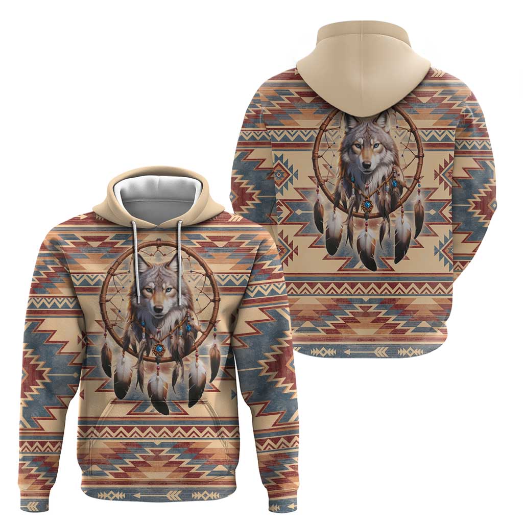 Indigenous Peoples Day Hoodie Native American Dream Catcher Wolf Tribal-inspired LT9