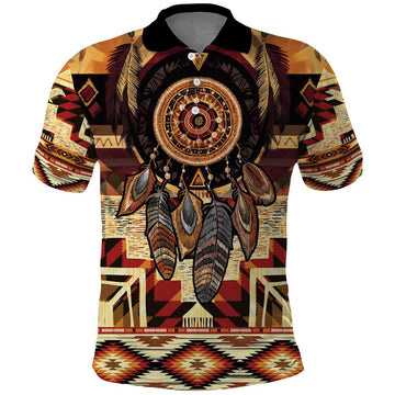 Make America Native Again Polo Shirt Indigenous Peoples Day LT9