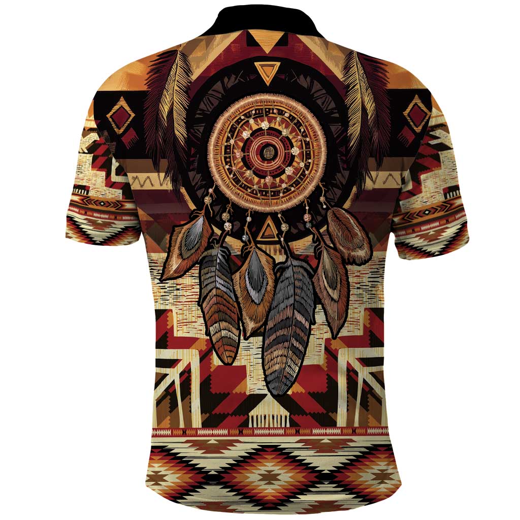 Make America Native Again Polo Shirt Indigenous Peoples Day LT9