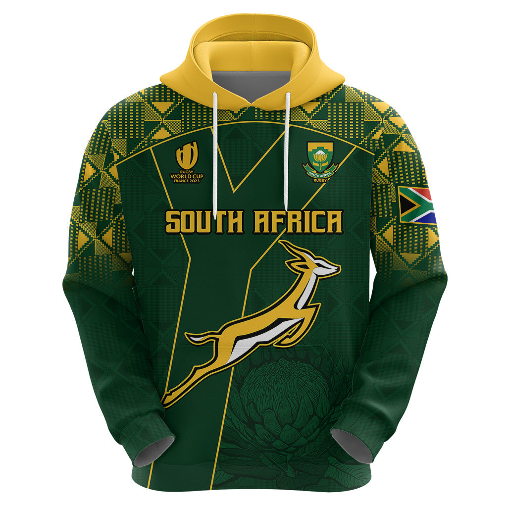 Custom Springboks Rugby Hoodie South Africa Go Champions World Cup 2023 LT9