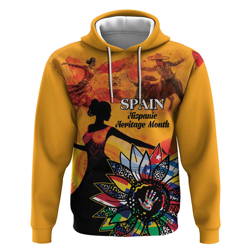Spain Hispanic Heritage Personalized Hoodie LT9