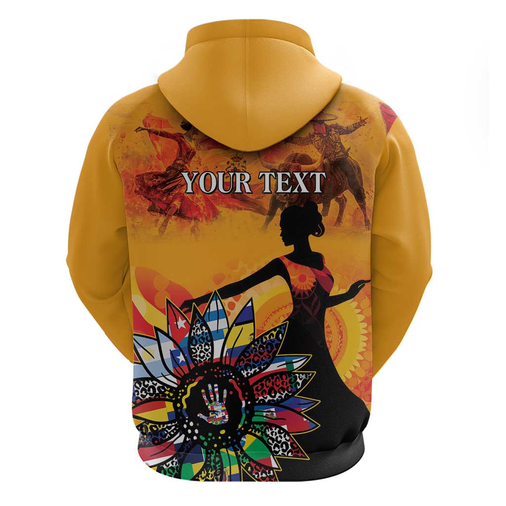 Spain Hispanic Heritage Personalized Hoodie LT9