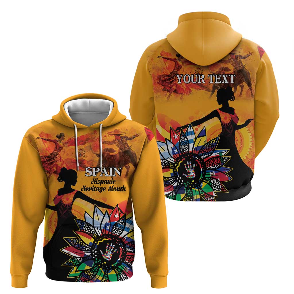 Spain Hispanic Heritage Personalized Hoodie LT9