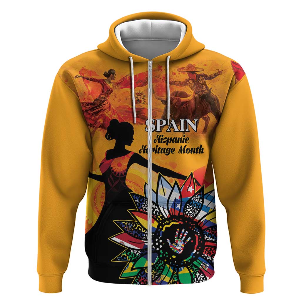 Spain Hispanic Heritage Personalized Hoodie LT9