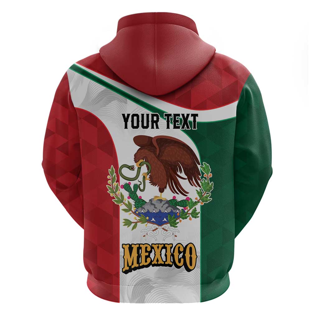 Eagle Devouring Snake Mexican Emblem Personalized Hoodie Sporty Style LT9