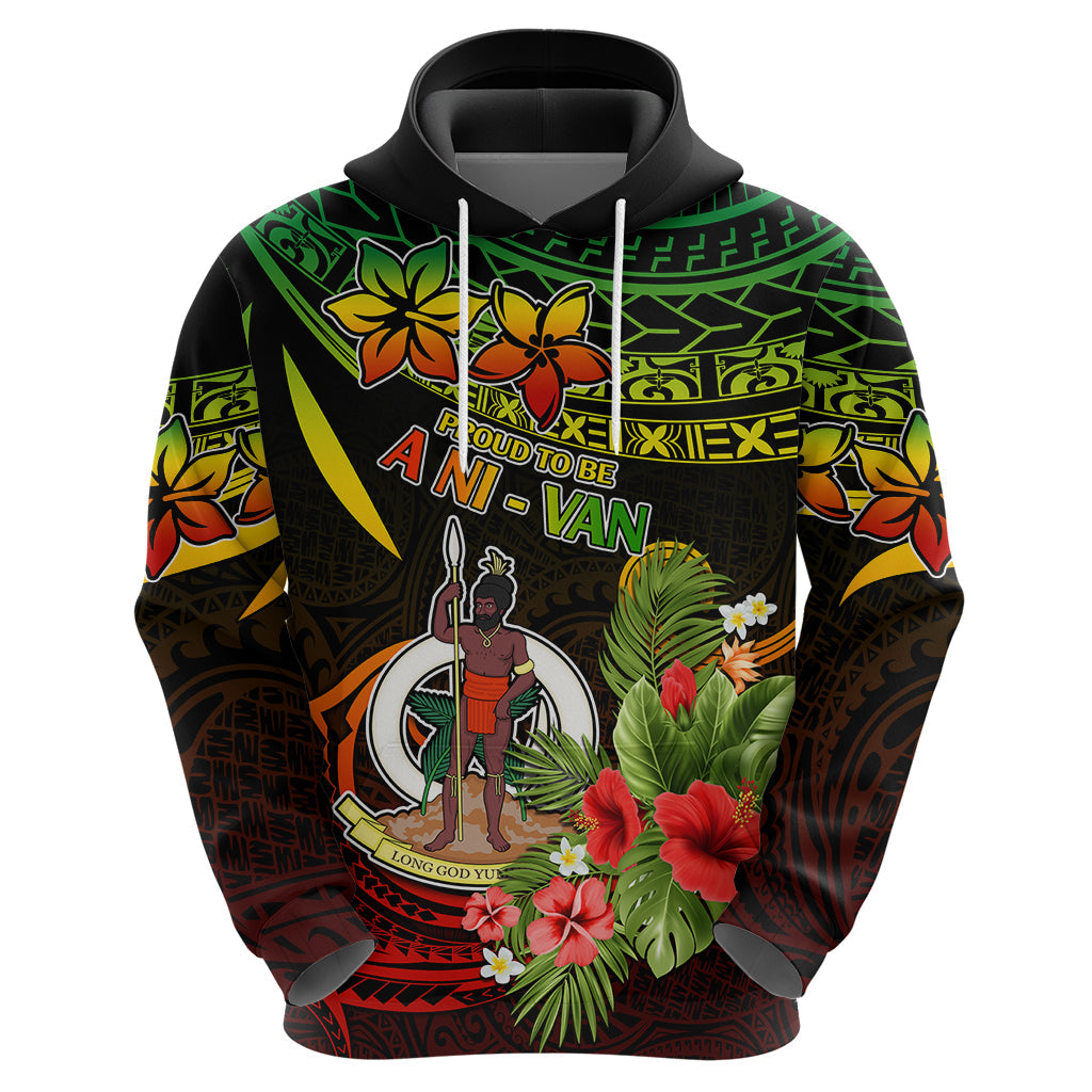 Vanuatu Islands Hoodie Proud To Be A Ni-Van LT9