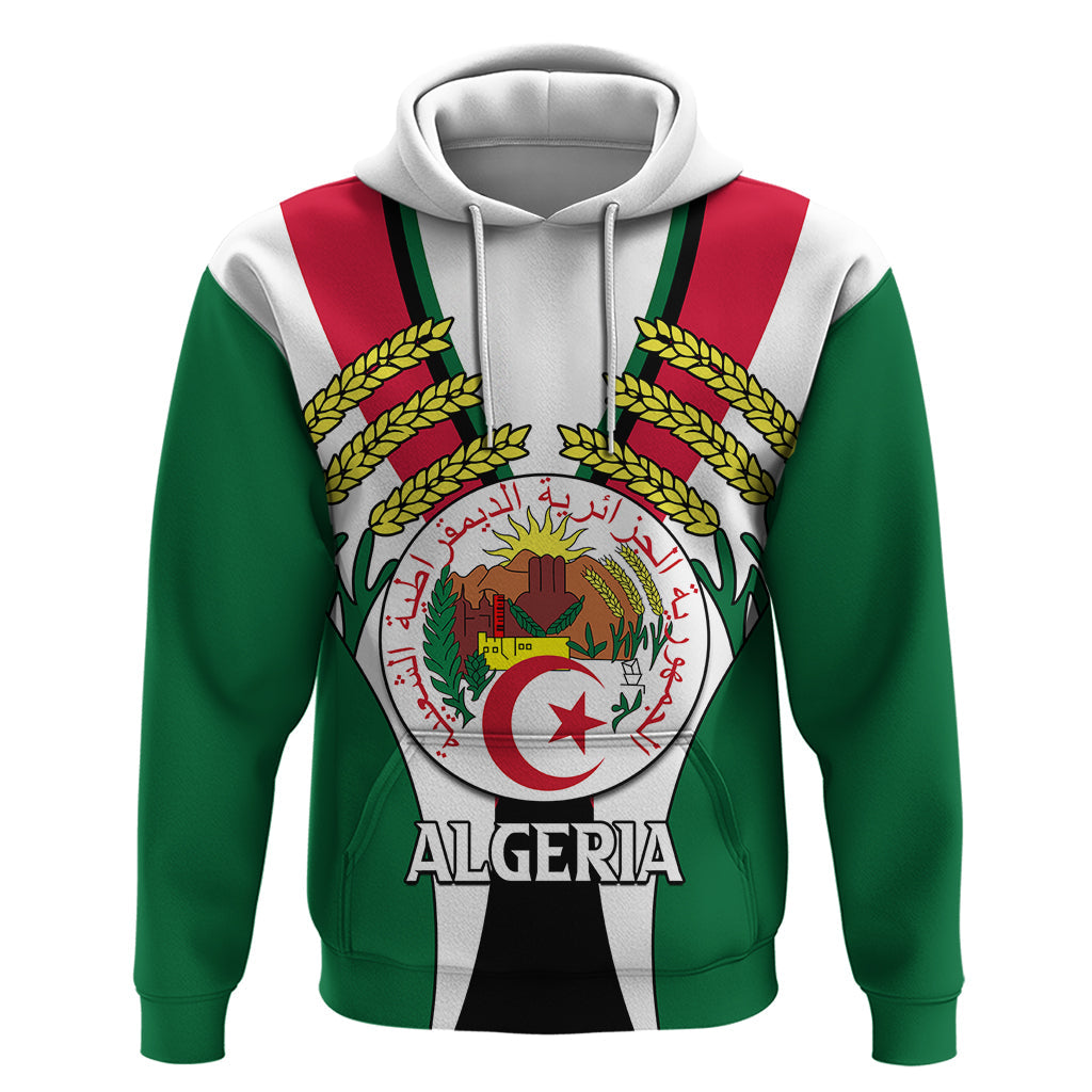 African Hoodie Algeria Independence Day LT9