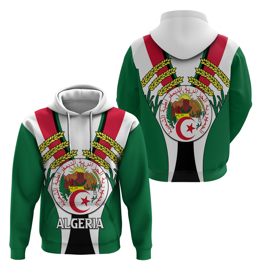 African Hoodie Algeria Independence Day LT9