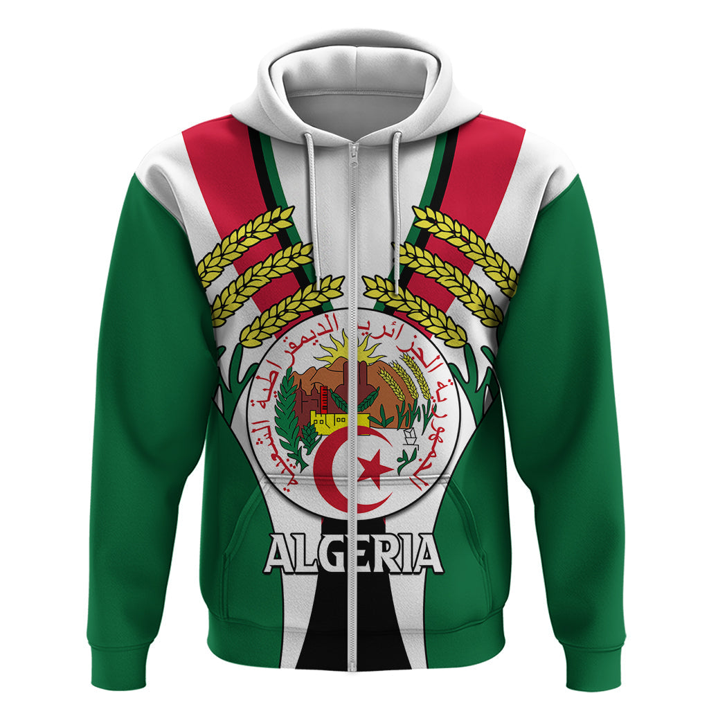 African Hoodie Algeria Independence Day LT9