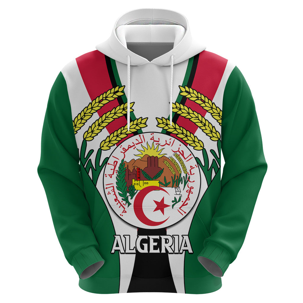 African Hoodie Algeria Independence Day LT9