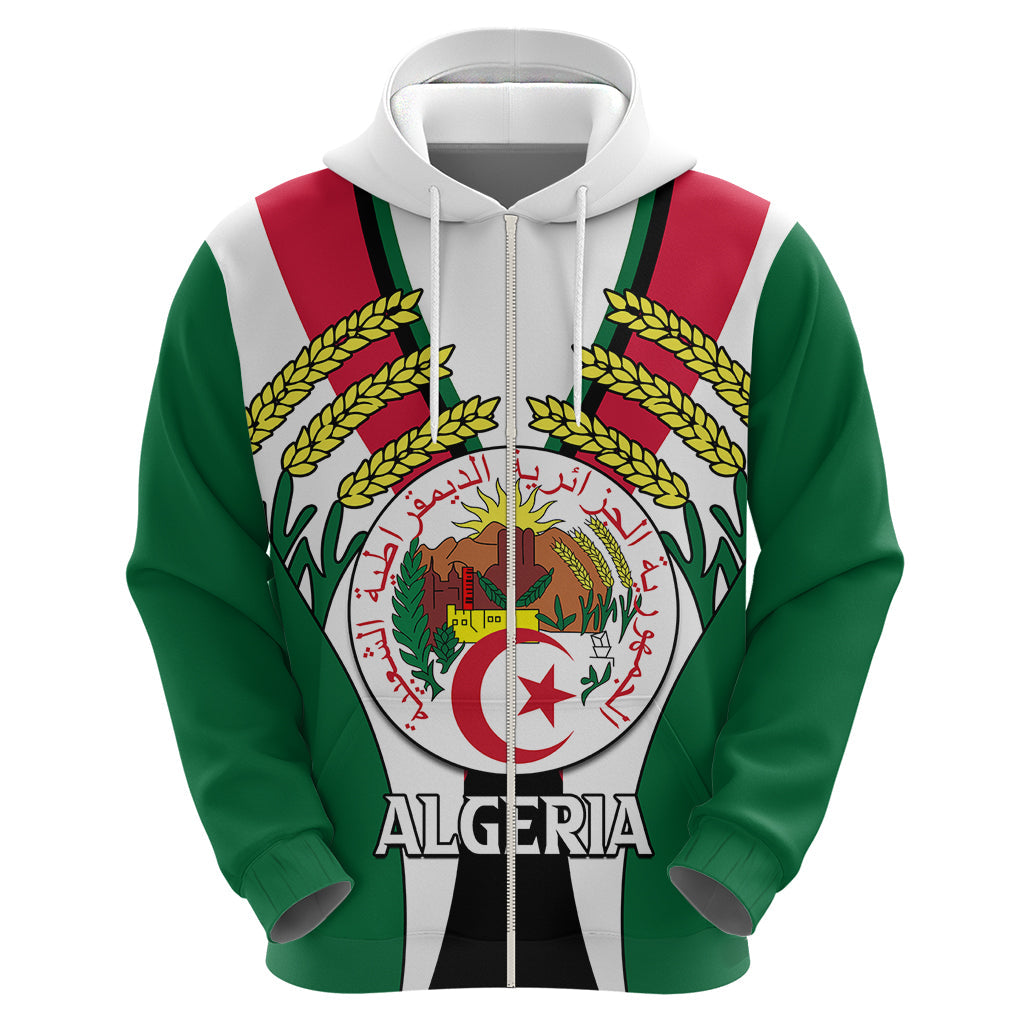 African Hoodie Algeria Independence Day LT9