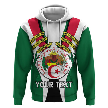 Custom African Hoodie Algeria Independence Day LT9