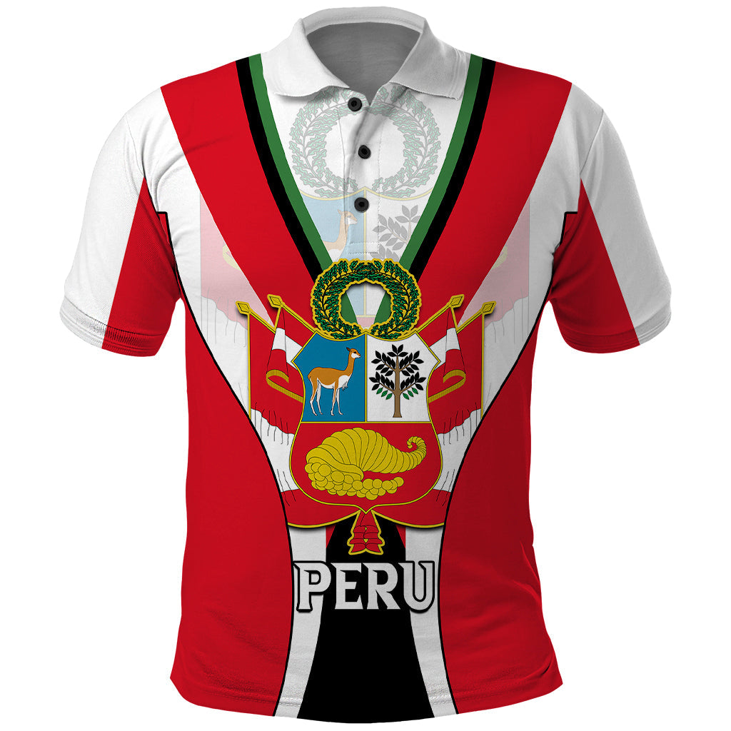 Peru Polo Shirt National Day LT9