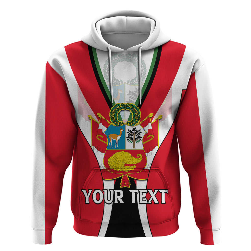Custom Peru Hoodie National Day LT9