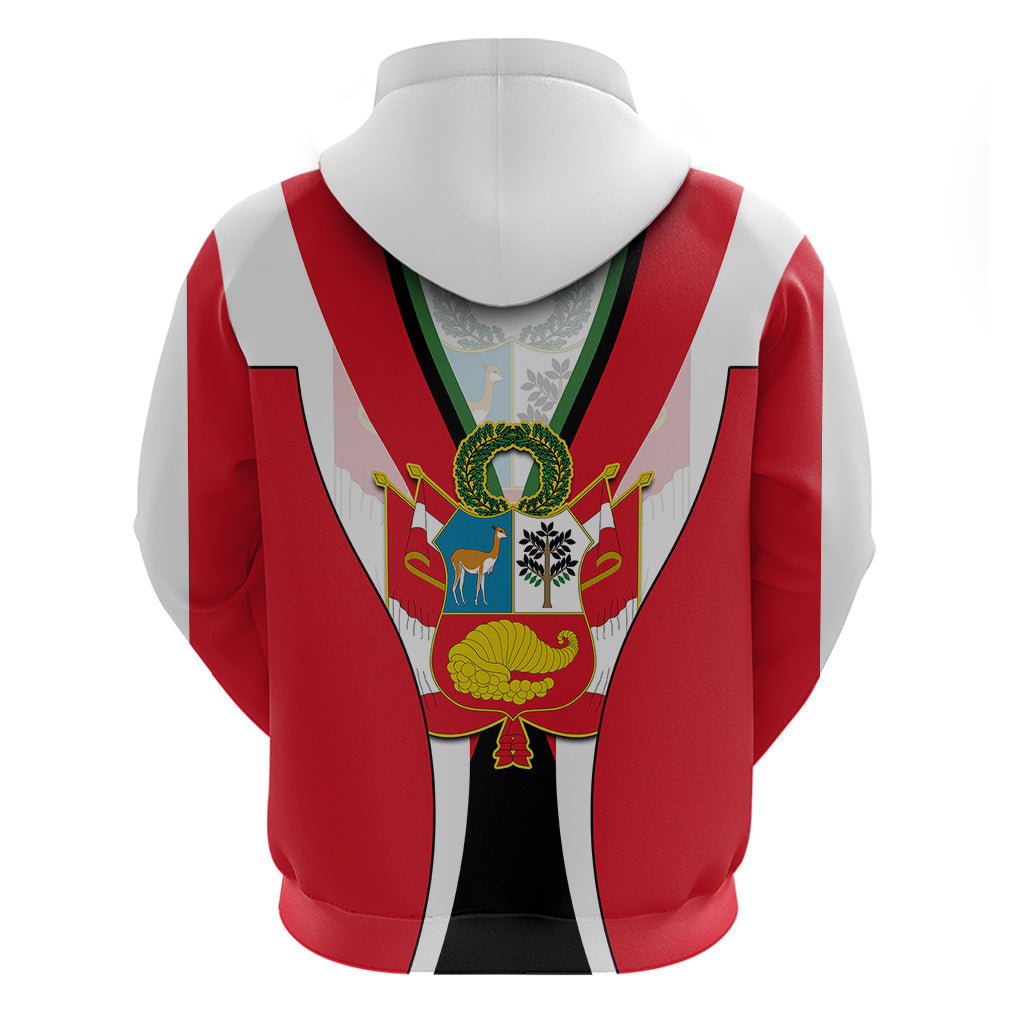 Custom Peru Hoodie National Day LT9