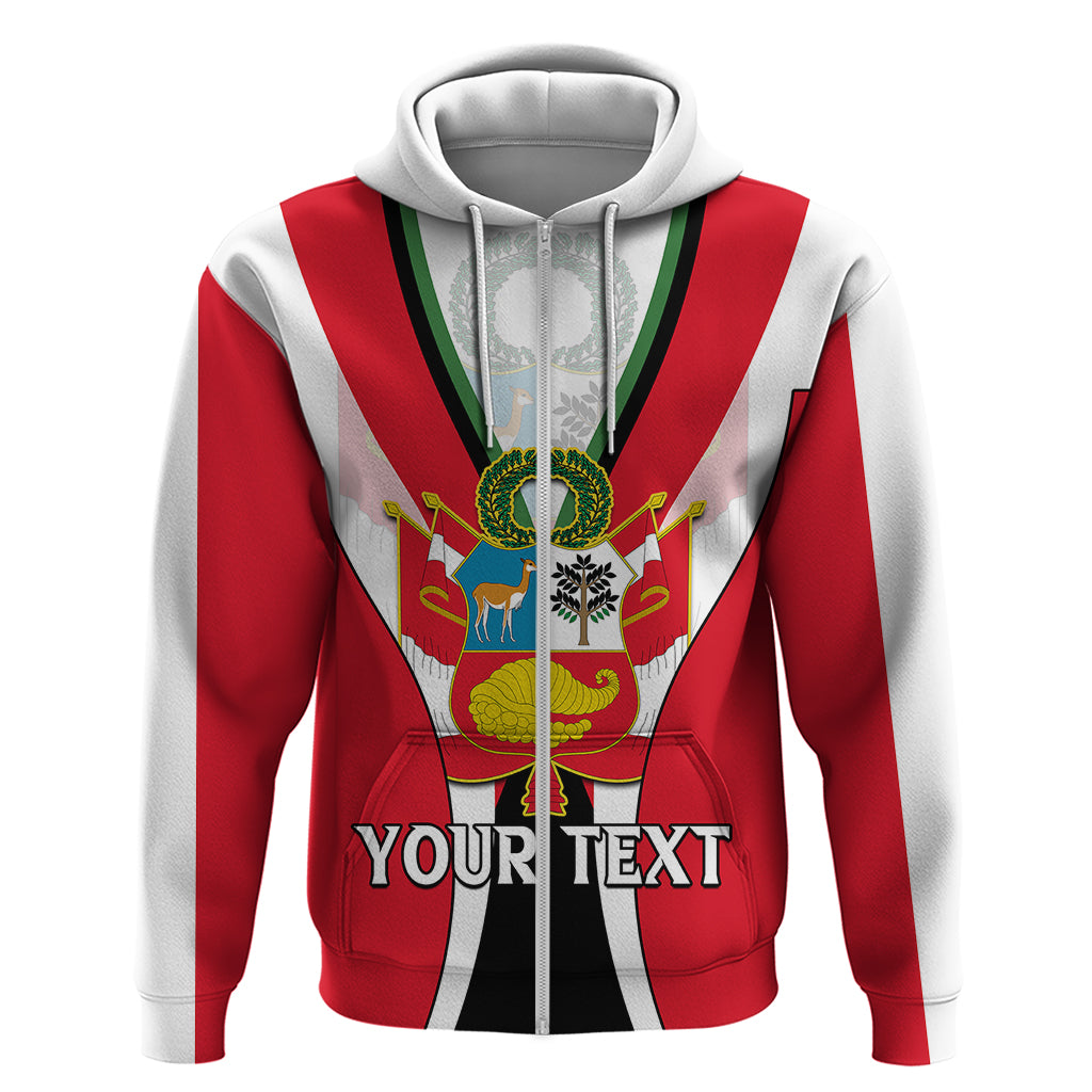 Custom Peru Hoodie National Day LT9