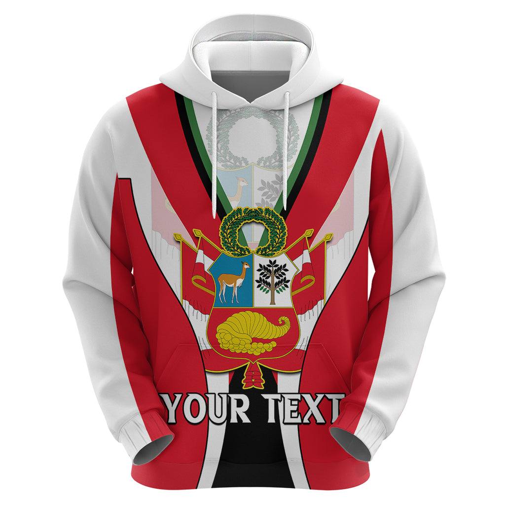 Custom Peru Hoodie National Day LT9