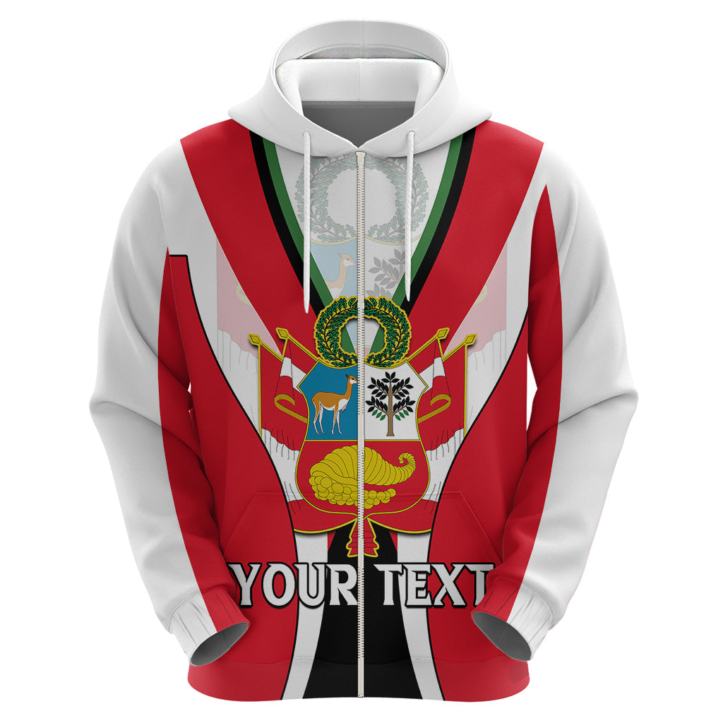 Custom Peru Hoodie National Day LT9