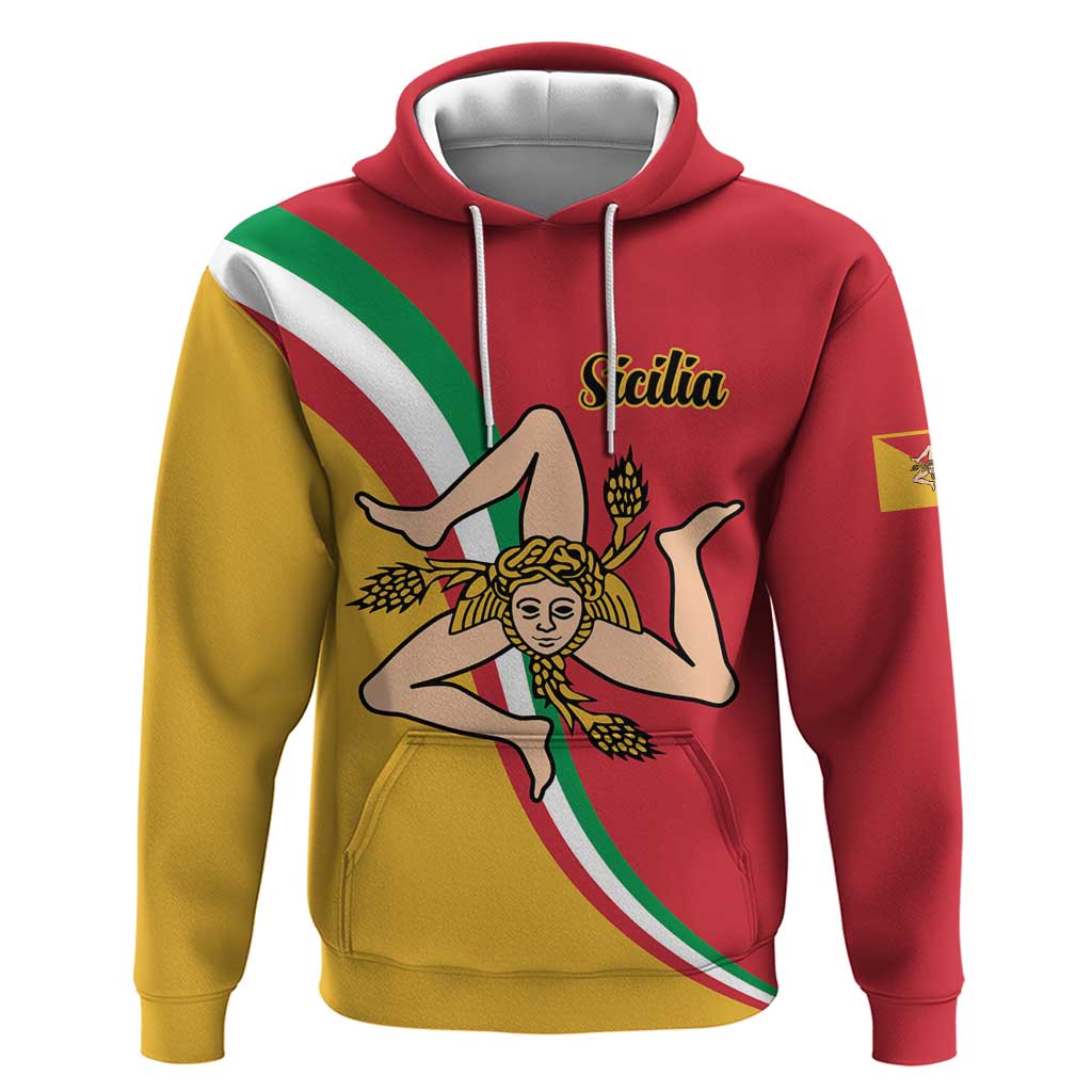 Personalized Italy Bandiera Della Sicilia Hoodie LT9