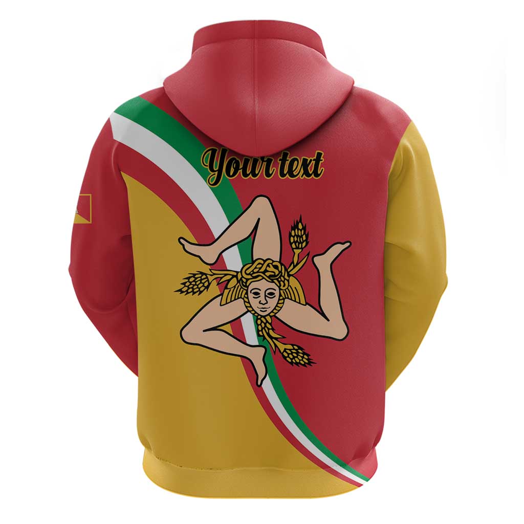 Personalized Italy Bandiera Della Sicilia Hoodie LT9