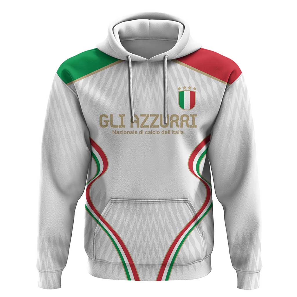 Custom Italy Football Hoodie Gli Azzurri Sporty Style LT9