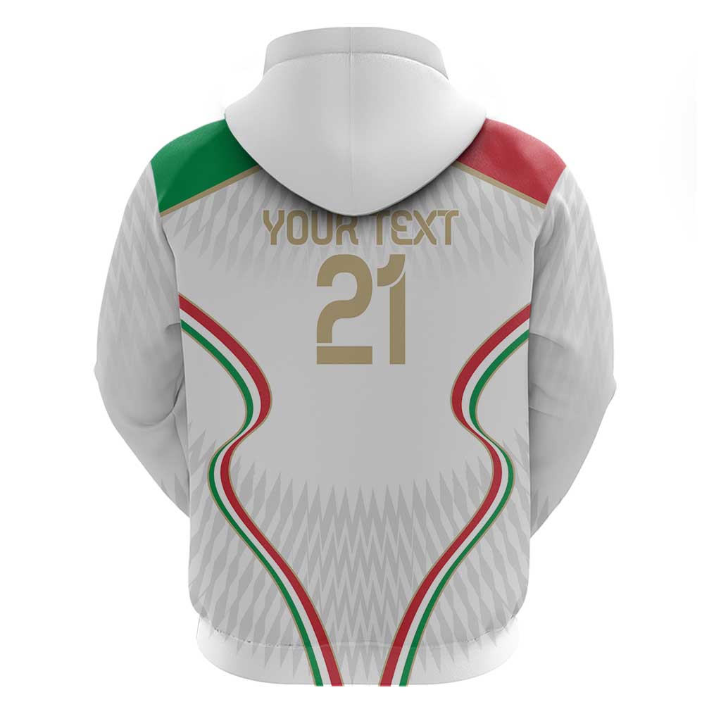 Custom Italy Football Hoodie Gli Azzurri Sporty Style LT9