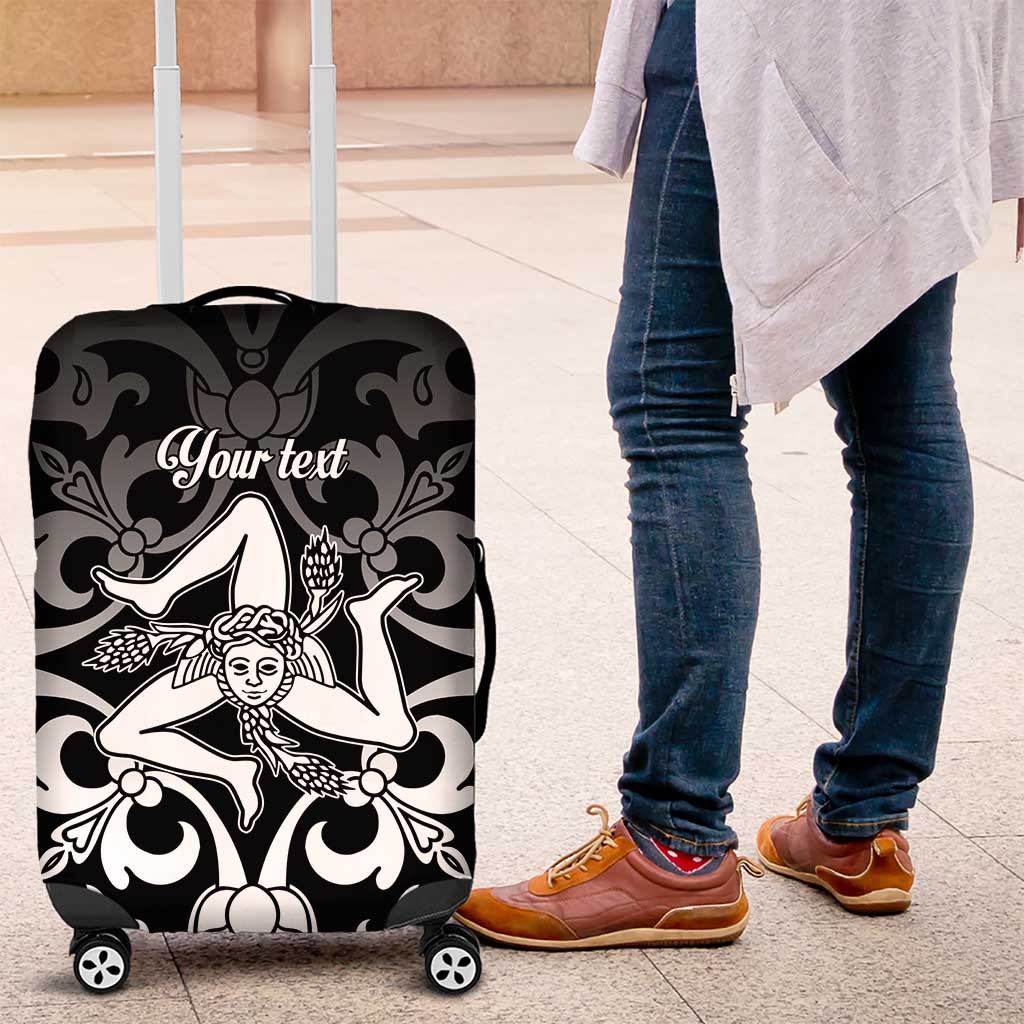 Personalized Italy Trinacria Sicily Luggage Cover LT9