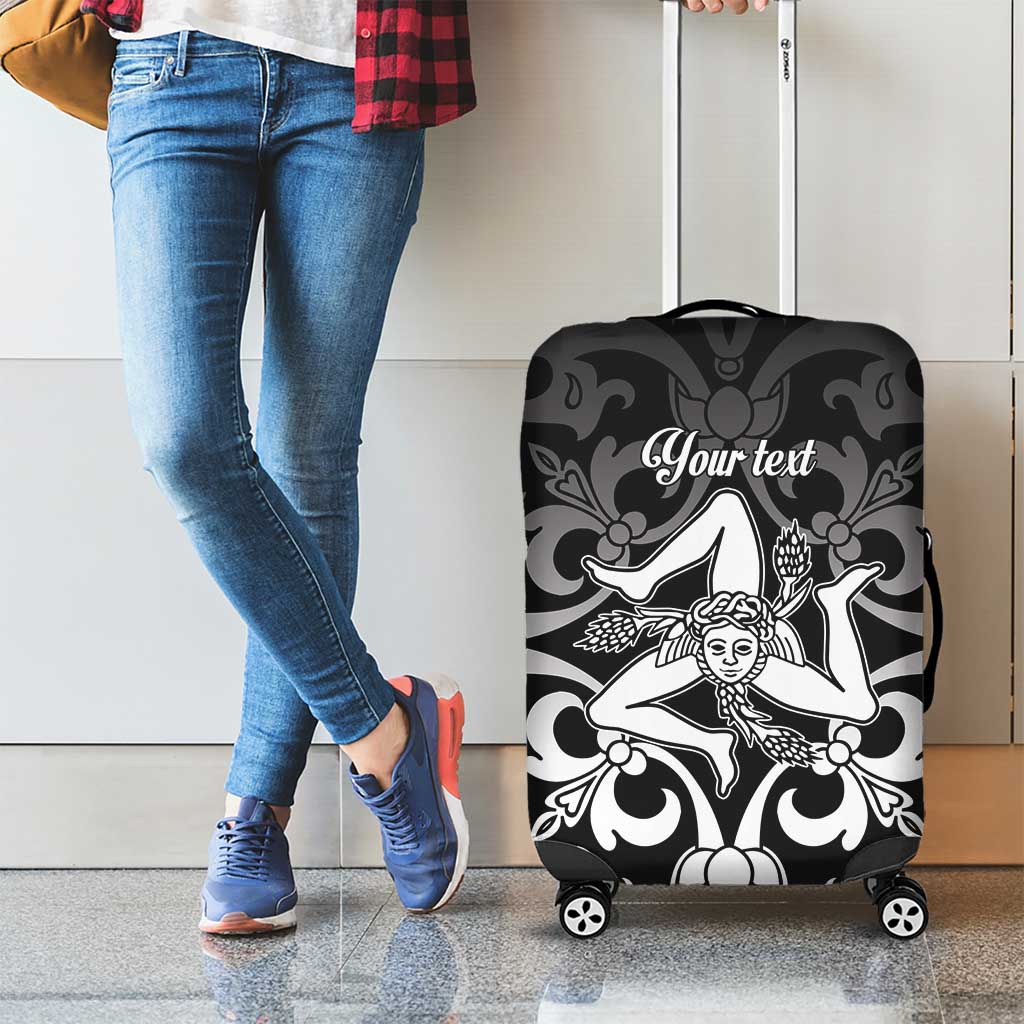 Personalized Italy Trinacria Sicily Luggage Cover LT9