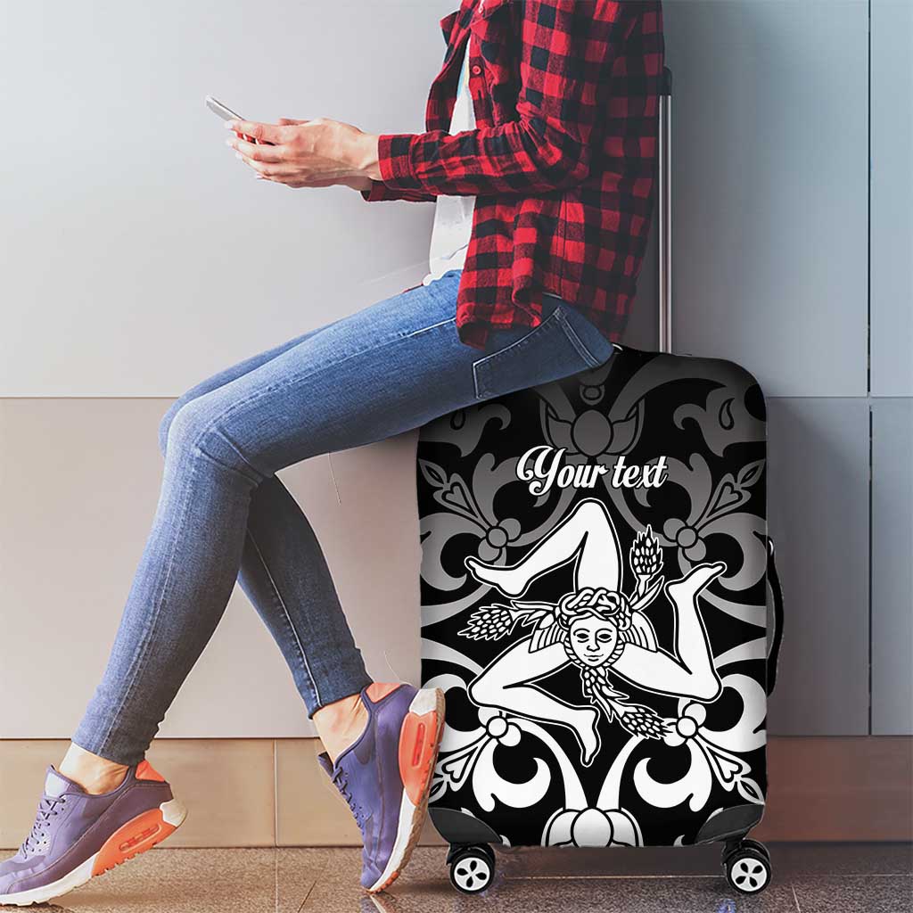 Personalized Italy Trinacria Sicily Luggage Cover LT9