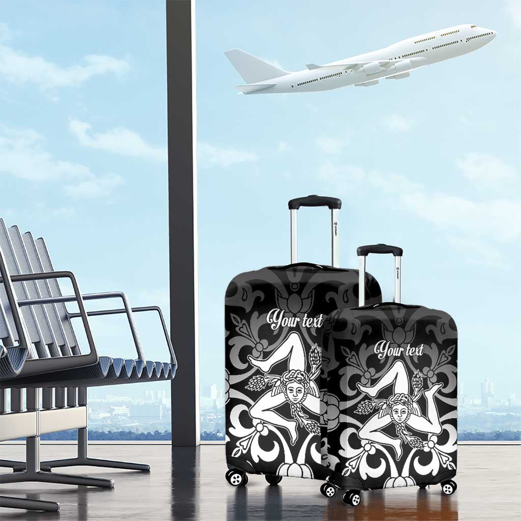 Personalized Italy Trinacria Sicily Luggage Cover LT9
