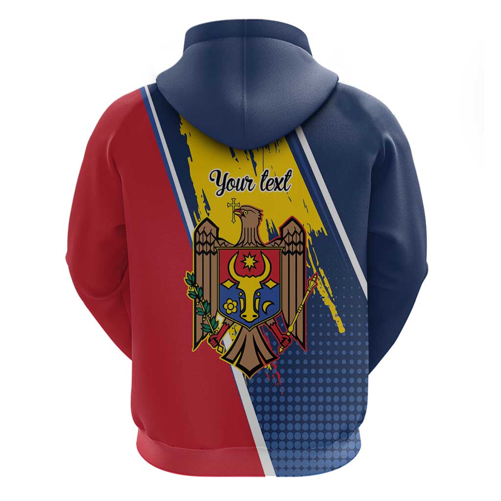 Personalized Moldova Independence Day 1991 Hoodie One People One Nation LT9