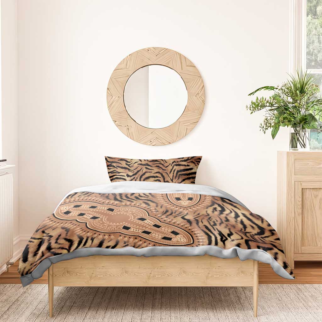Afro Tiger Mix Dashiki Tribal Pattern Bedding Set LT9
