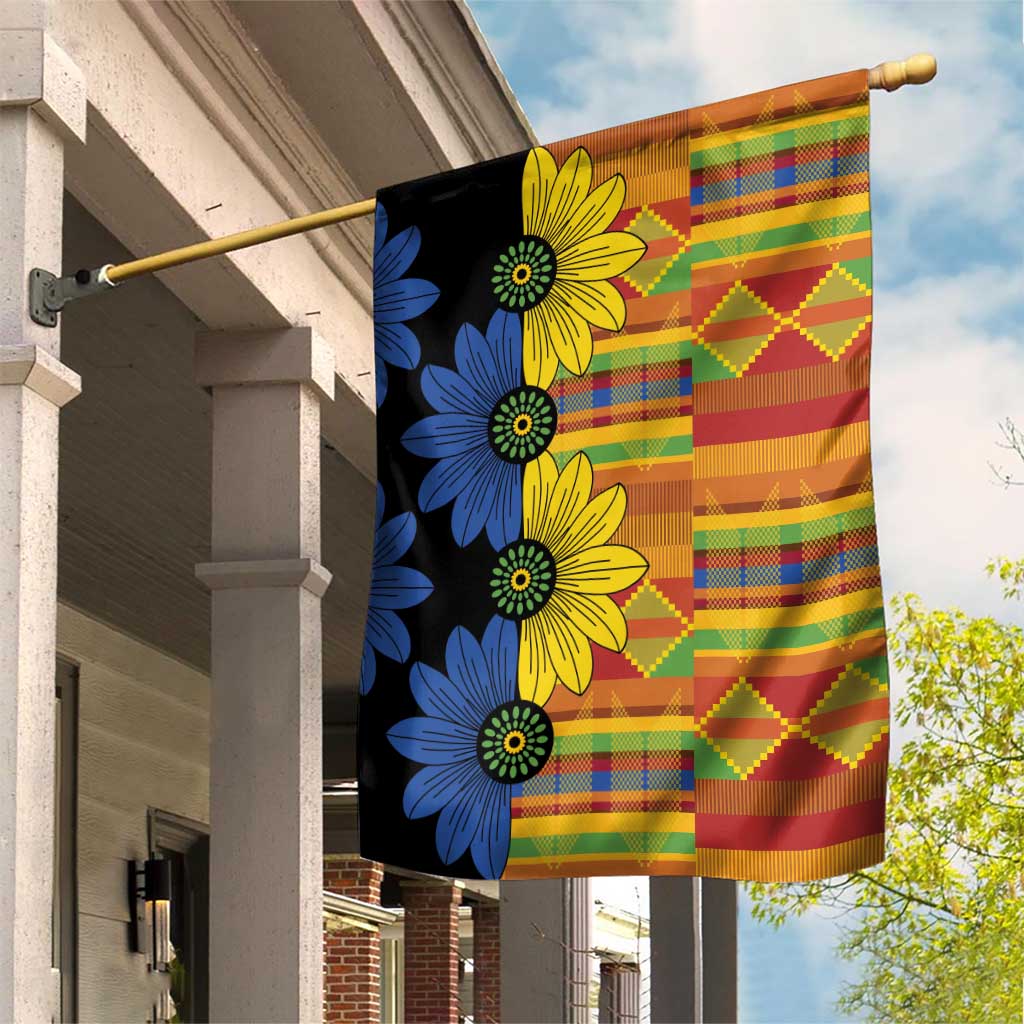 African Ethnic Kitenge Ankara Style Garden Flag LT9