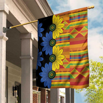 African Ethnic Kitenge Ankara Style Garden Flag LT9
