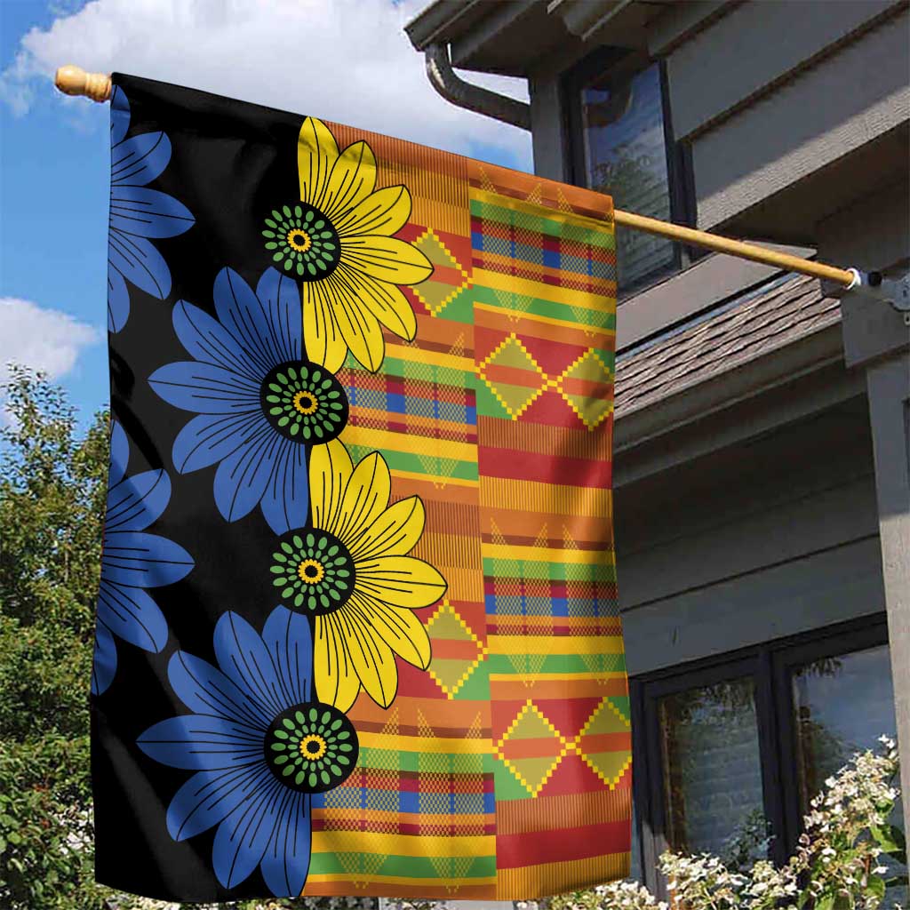 African Ethnic Kitenge Ankara Style Garden Flag LT9