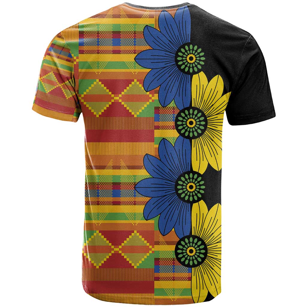 African Ethnic Kitenge Ankara Style T shirt LT9