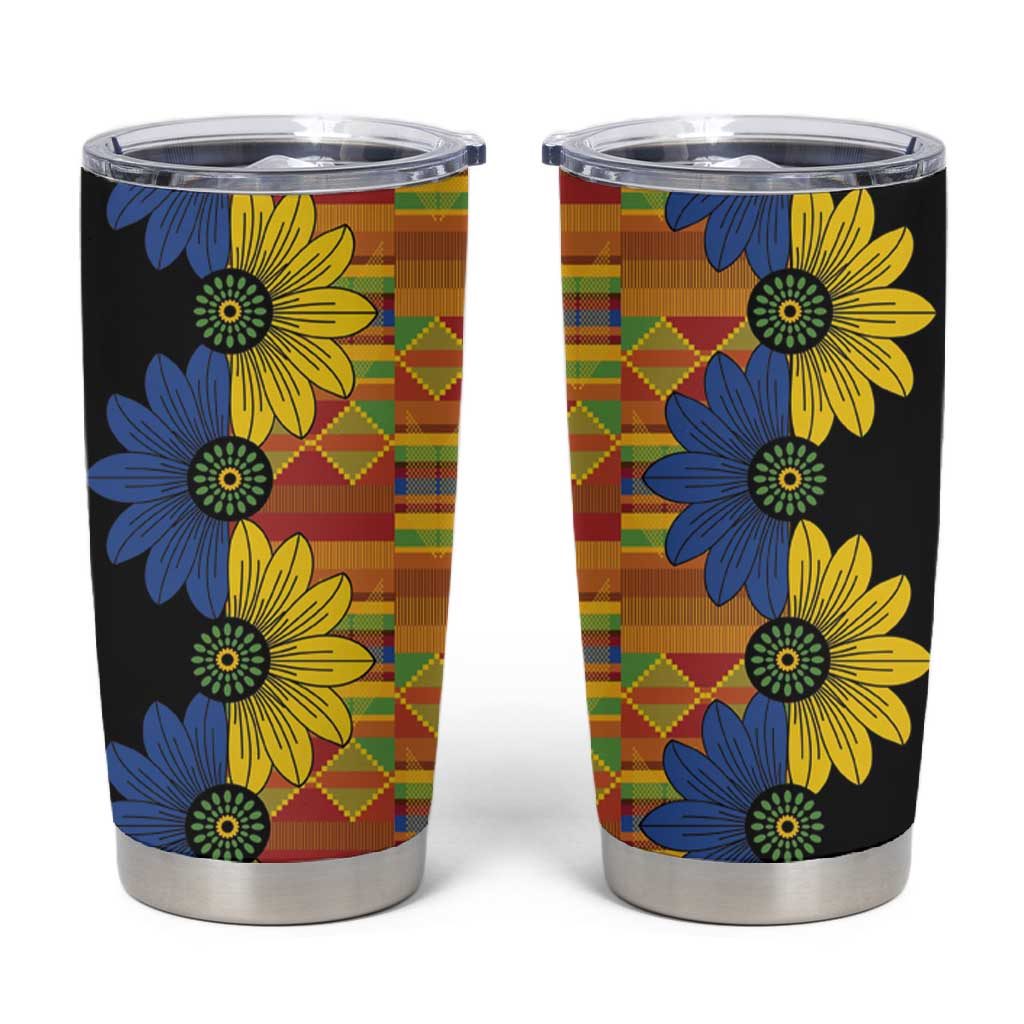 African Ethnic Kitenge Ankara Style Tumbler Cup LT9