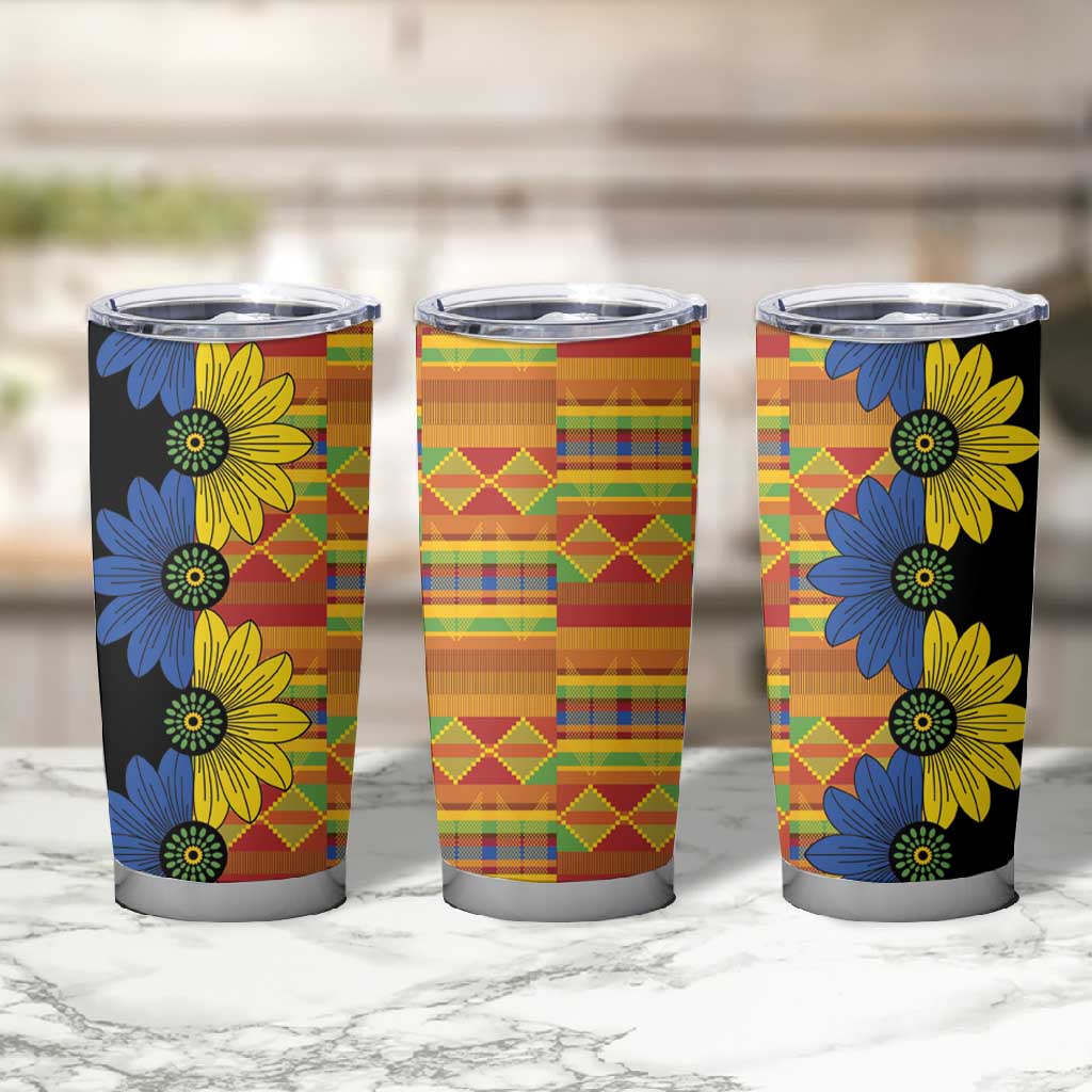 African Ethnic Kitenge Ankara Style Tumbler Cup LT9