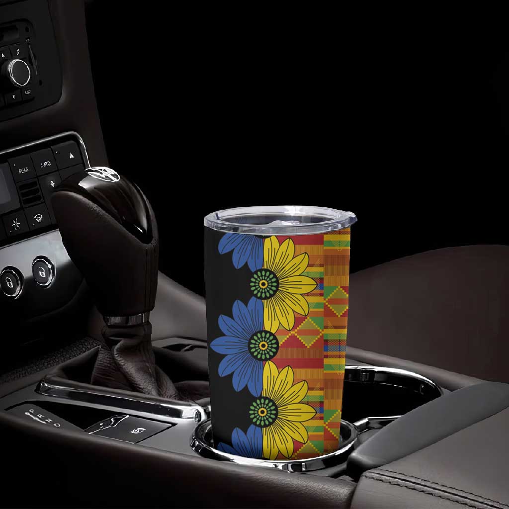 African Ethnic Kitenge Ankara Style Tumbler Cup LT9
