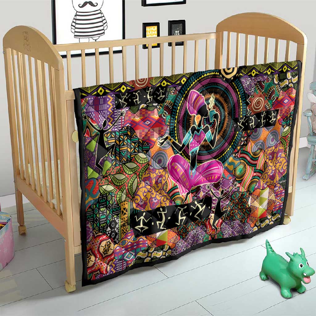 African Women Ethnic Motifs Quilt LT9