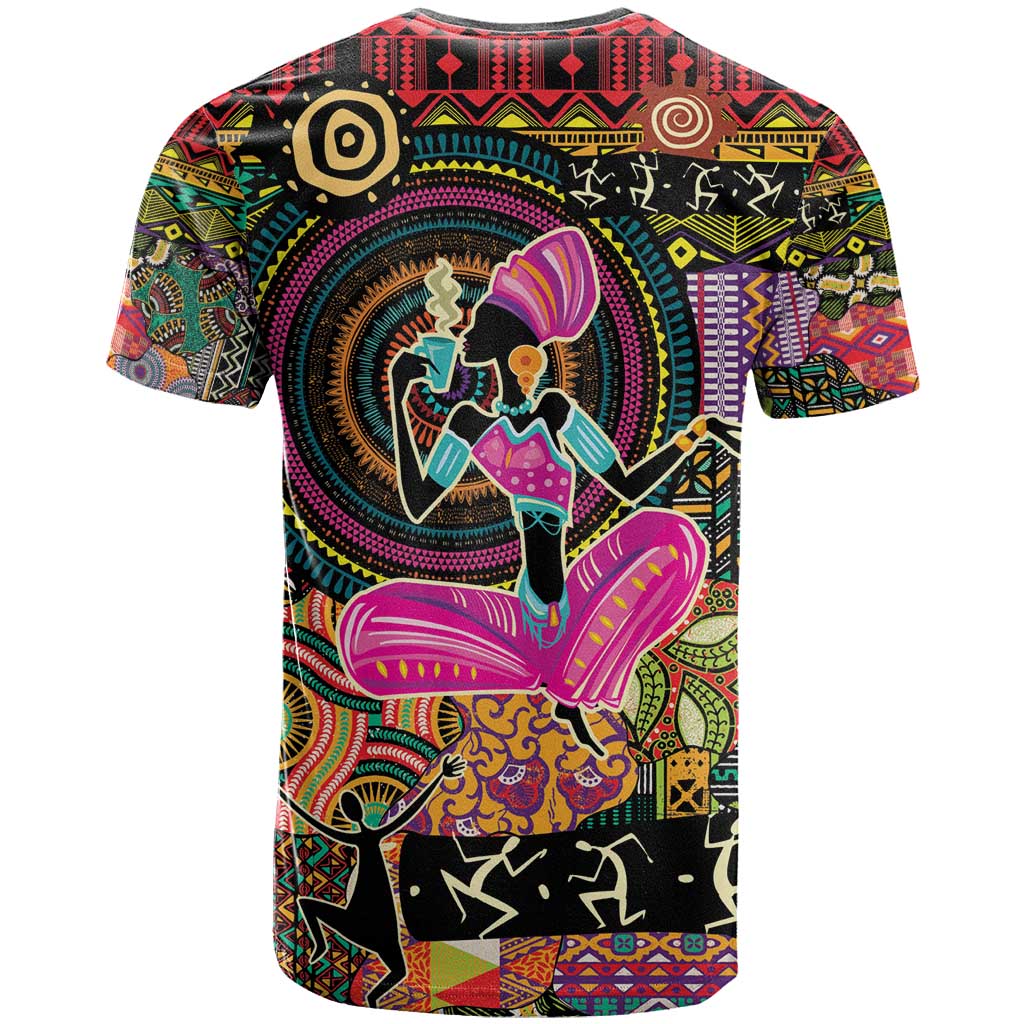 African Women Ethnic Motifs T shirt LT9