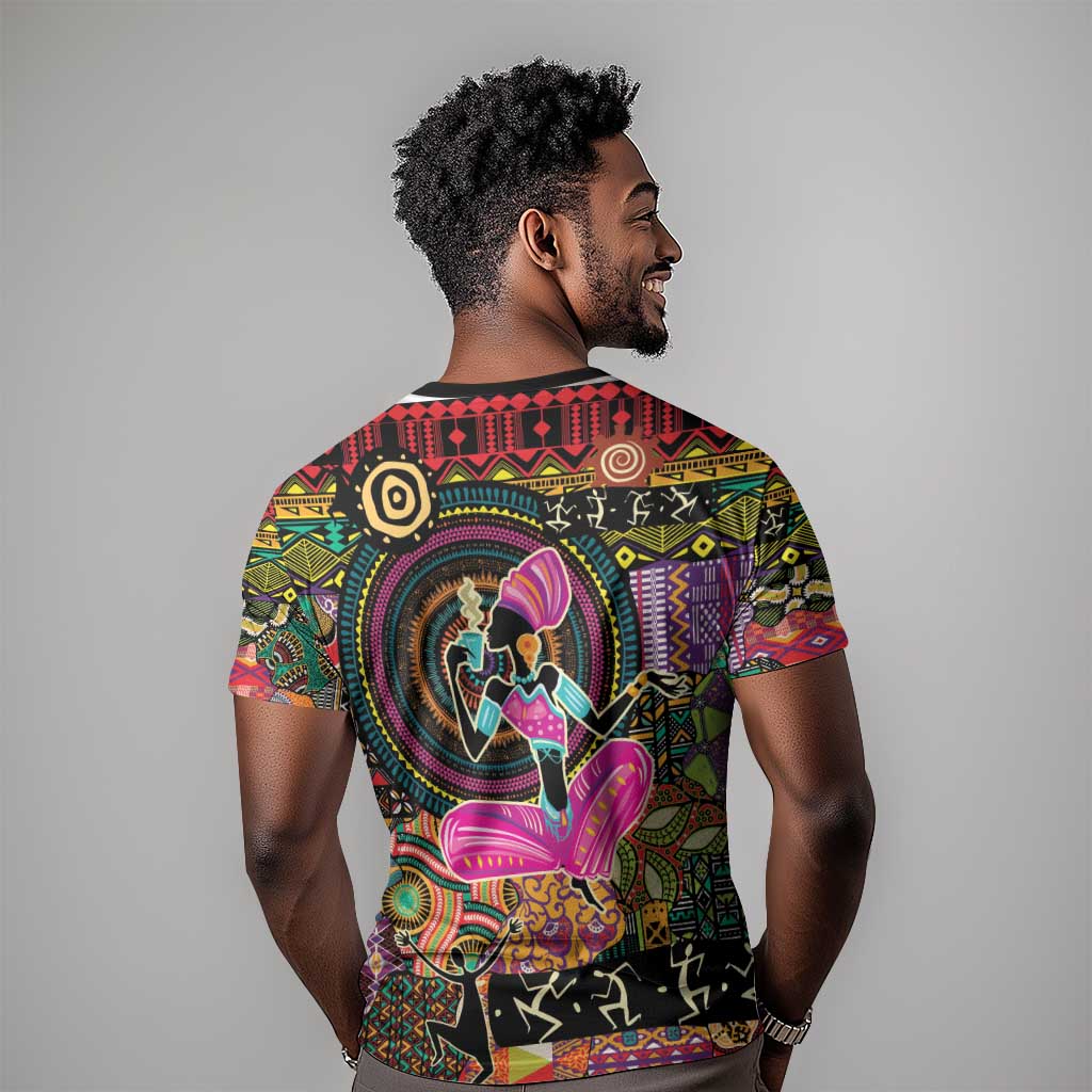 African Women Ethnic Motifs T shirt LT9