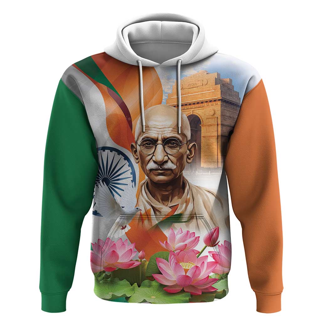 India Gandhi Martyr's Day Hoodie Shaheed Diwas Ashoka Chakra LT9