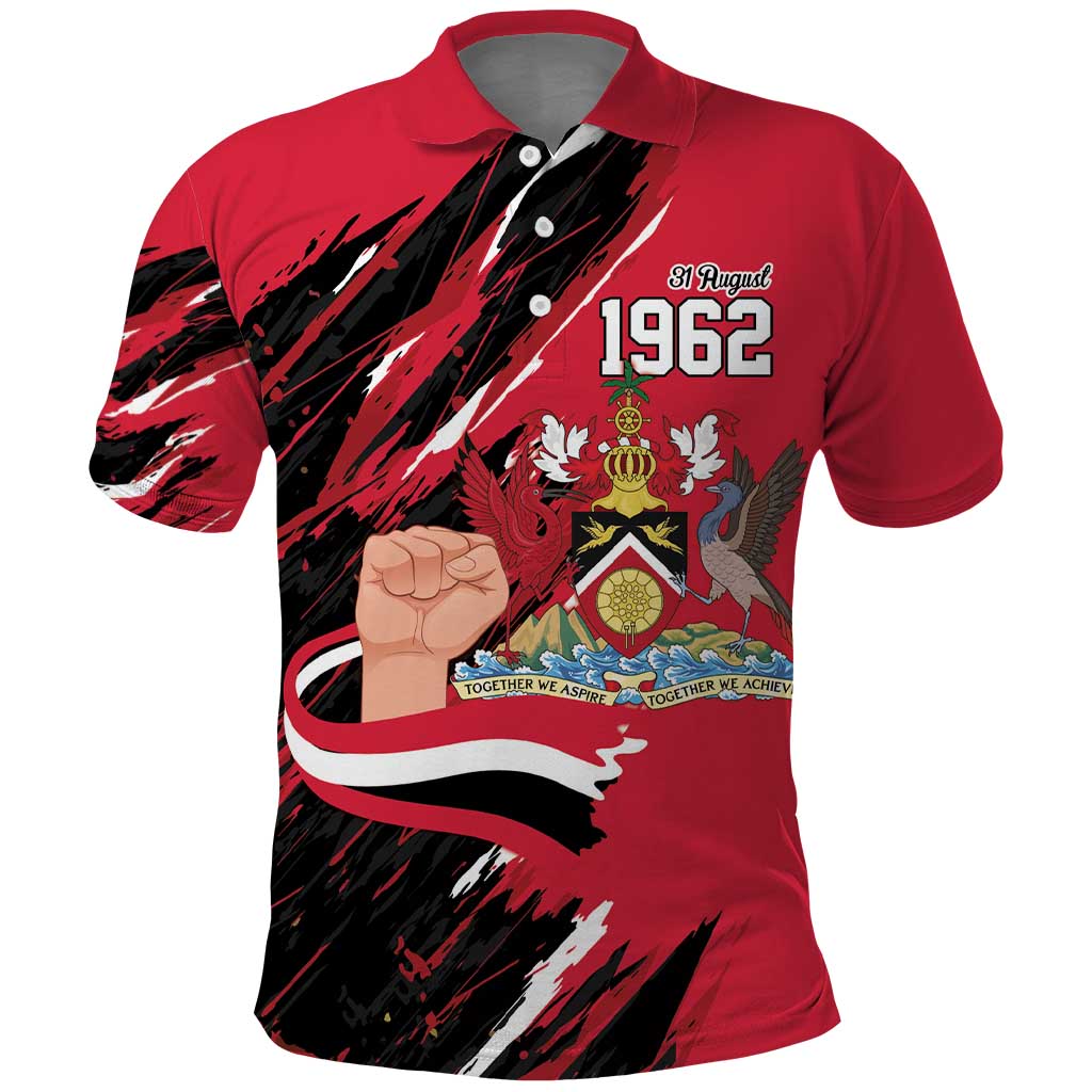 Trinidad and Tobago 1962 Personalized Polo Shirt Happy Independence Day August 31th LT9