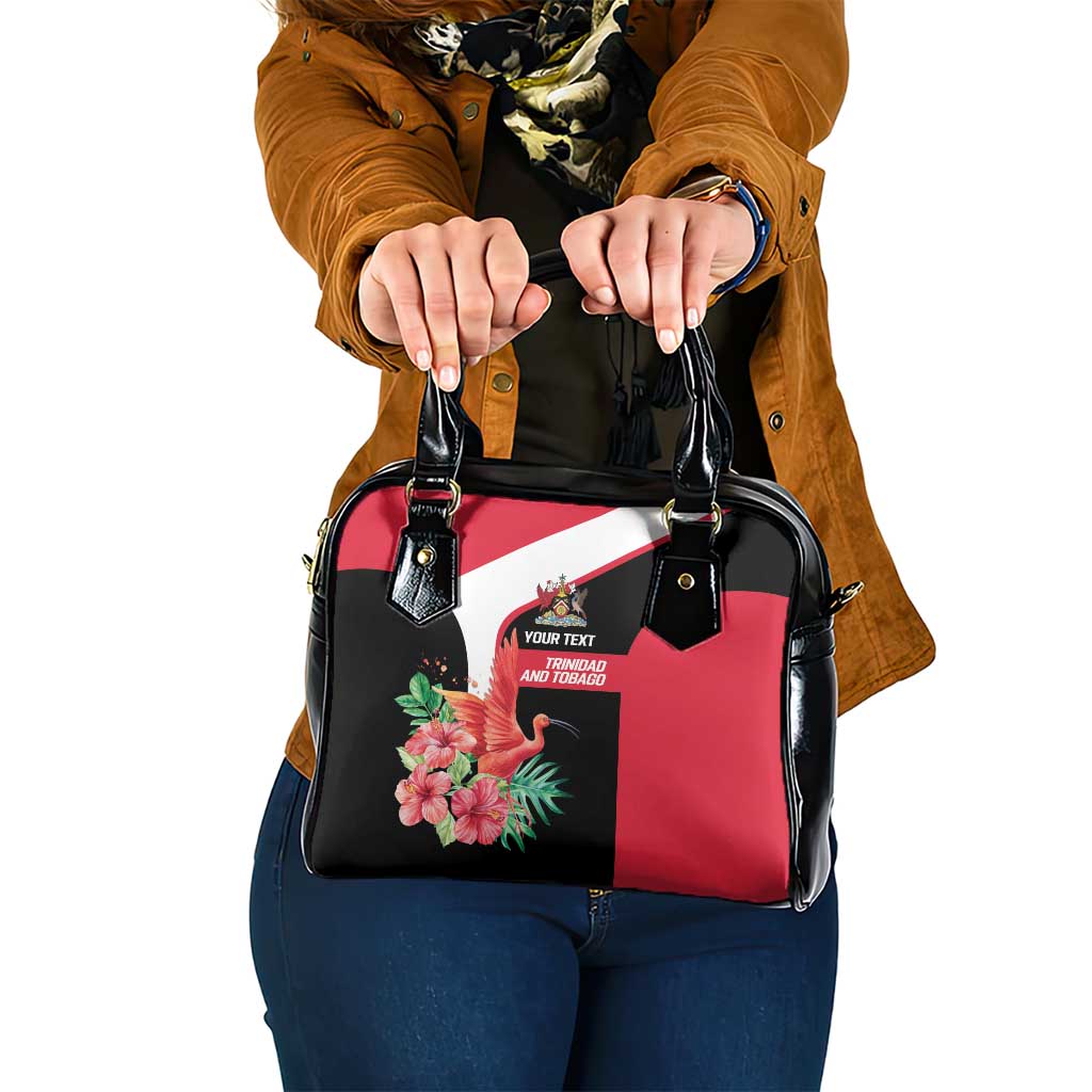 Trinidad and Tobago Personalized Shoulder Handbag Scarlet Ibis Tropical LT9