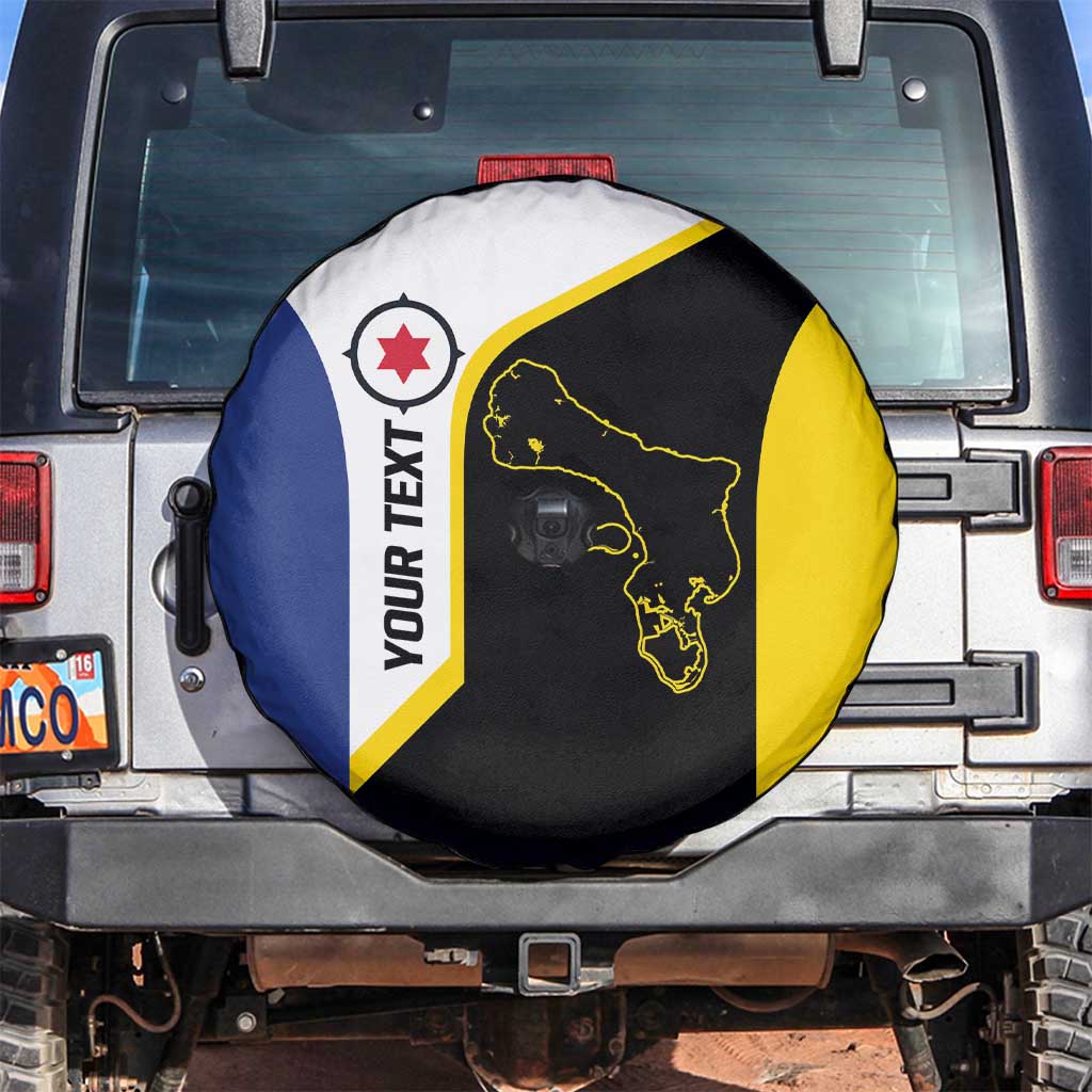 Caribbean Bonaire Personalized Spare Tire Cover Simple Flag Style LT9